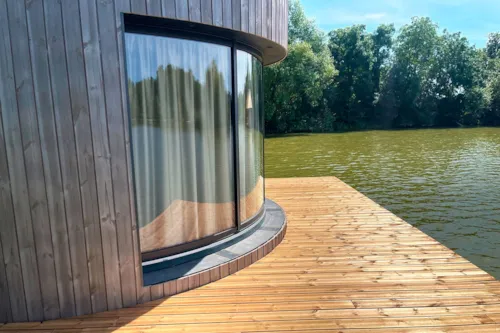Location - Lumipod Spa Flottant - image n°5 - Camping Le Domaine des Feuilles