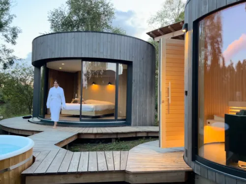 Location - Lumipod Spa Bien-Etre - image n°2 - Camping Le Domaine des Feuilles