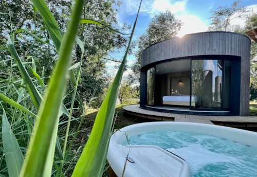 Location - Lumipod Spa Bien-Etre - image n°1 - Camping Le Domaine des Feuilles