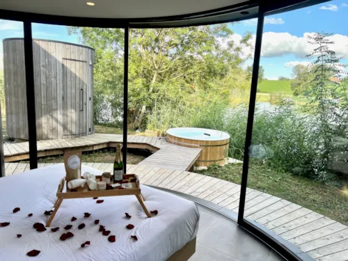 Location - Lumipod Spa Bien-Etre - image n°3 - Camping Le Domaine des Feuilles