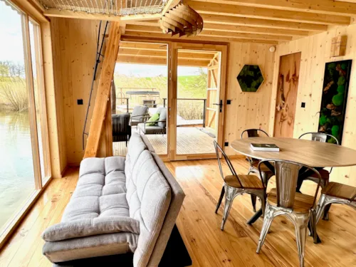 Location - Cabane Spa Végétale - image n°2 - Camping Le Domaine des Feuilles