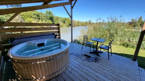 Location - Lumipod Spa Île - image n°6 - Camping Le Domaine des Feuilles