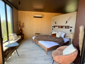 Locatif - Cabane Spa Loggy - Camping Le Domaine des Feuilles