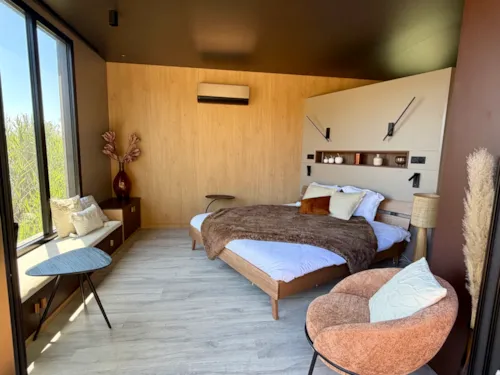 Location - Cabane Spa Loggy - image n°3 - Camping Le Domaine des Feuilles