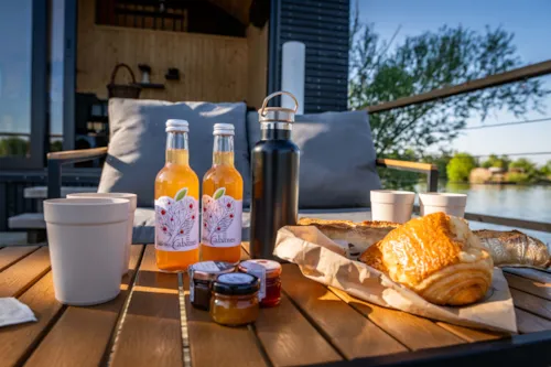 Accommodation - Spa Design Cabin - image n°5 - Camping Le Domaine des Feuilles