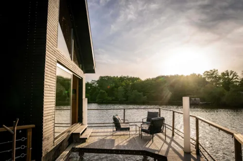Accommodation - Spa Design Cabin - image n°6 - Camping Le Domaine des Feuilles