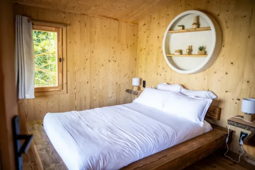 Accommodation - Spa Horizon Cabin - image n°5 - Camping Le Domaine des Feuilles