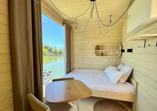 Accommodation - Héron Cabin - image n°2 - Camping Le Domaine des Feuilles