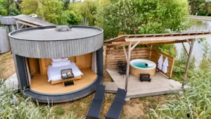 Locatif - Lumipod Spa île - Camping Le Domaine des Feuilles