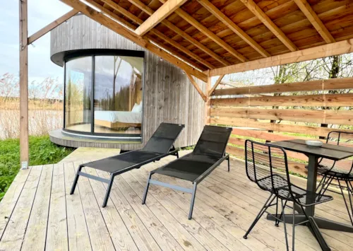 Accommodation - Lumipod Spa Île - image n°2 - Camping Le Domaine des Feuilles