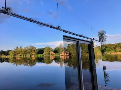 Huuraccommodatie(s) - Cabine Spa Miroir - image n°2 - Camping Le Domaine des Feuilles