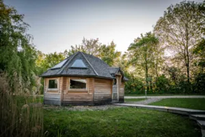 Locatif - Cabin Boréalis - Camping Le Domaine des Feuilles