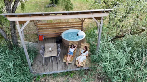 Huuraccommodatie(s) - Cabine Fées - image n°3 - Camping Le Domaine des Feuilles