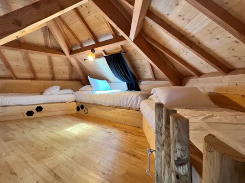 Accommodation - Cabin Ruche - image n°4 - Camping Le Domaine des Feuilles