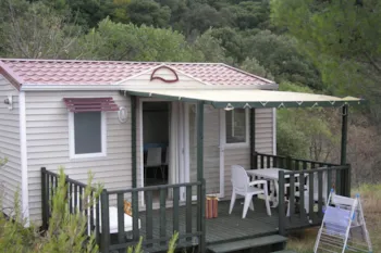 Accommodation - Mobile-Home Romarin - 1 Bedroom - Camping Le Village du Bosc