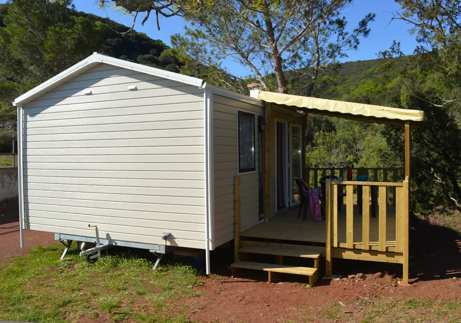 Huuraccommodatie(s) - Stacaravan Thym - 1 Slaapkamer - Camping Le Village du Bosc