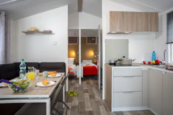 Mietunterkunft - Mobilheim Palma Clim - 24M² - 2 Zimmer - Capfun - Camping Le Boudigau****
