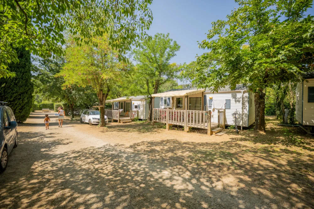 Huuraccommodatie(s) - Stacaravan Confort 2 Slaapkamers Met Airconditioning - Camping Le Castelas