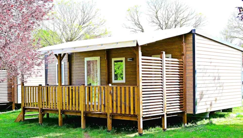 Mietunterkunft - Mobilheim Grand Confort - 33 M² - 3 Schlafzimmer - image n°1 - Camping de la Pra