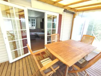 Huuraccommodatie(s) - Volledig Ingerichte Stacaravan Met Airconditioning - Camping de Bourg Charente