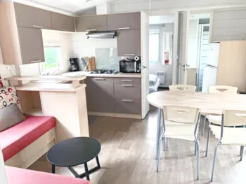 Huuraccommodatie(s) - Stacaravan Met Airconditioning - Camping de Bourg Charente