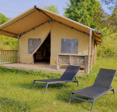 Safari lodge tent — 1
