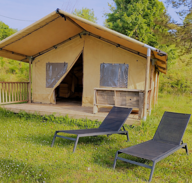 Safari-Lodge-Zelt