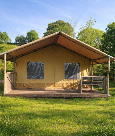 Safari lodge tent — 2
