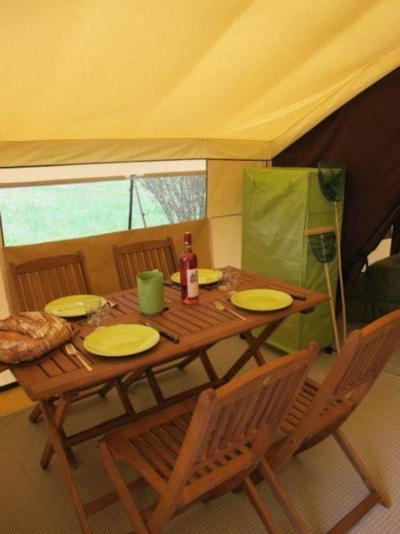 Tent CLASSIC 2 bedrooms CABANON 25m² — 4