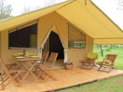 Tent CLASSIC 2 bedrooms CABANON 25m² — 2