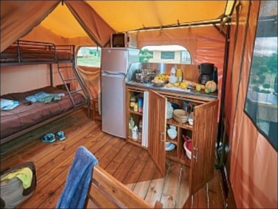 Tent CONFORT 2 bedrooms VICTORIA 30m² — 2