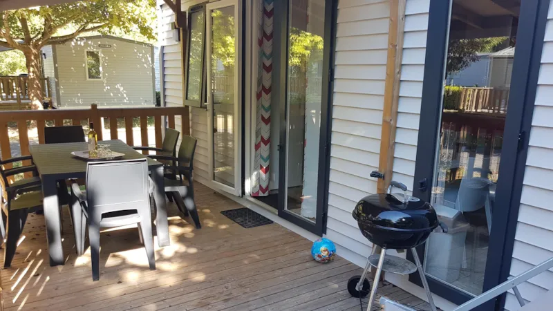 Mobilehome Premium 3 Chambres Mimosa 33M² + Clim + Lave-Vaisselle + Tv