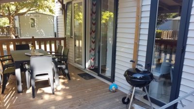 Mobile-home PREMIUM 3 bedrooms MIMOSA 33m² + Air Conditioning + Dishwasher + TV — 1