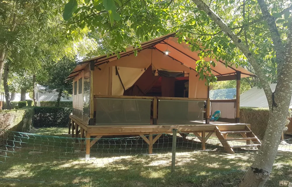 Mietunterkunft - Zelt Confort 2 Zimmer Victoria 30M² - Camping MOULIN DE PAULHIAC