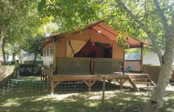 Mietunterkunft - Zelt Confort 2 Zimmer Victoria 30M² - Camping MOULIN DE PAULHIAC