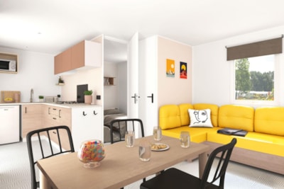 Mobile-home CONFORT PLUS 2 bedrooms RIVIERA SUITE 29m² + Air Conditioning — 3