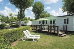 Location - Mobilehome Confort 3 Chambres Siena 33M² + Clim - Camping MOULIN DE PAULHIAC