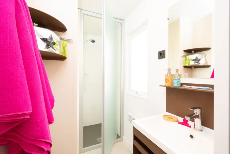 Mobilehome Confort Plus 3 Chambres Riviera Famille 31M² + Clim