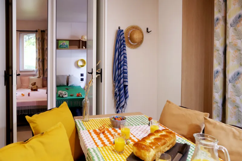 Mobilehome Confort Plus 3 Chambres Riviera Famille 31M² + Clim