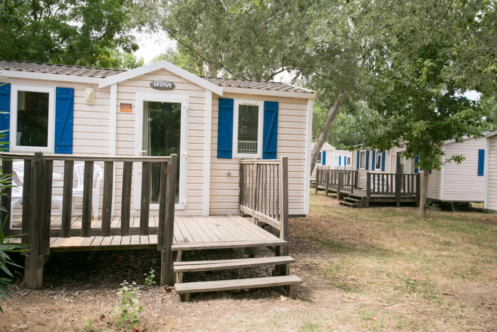 Location - Mobil Home 3 Chambres - Camping Les Abricotiers