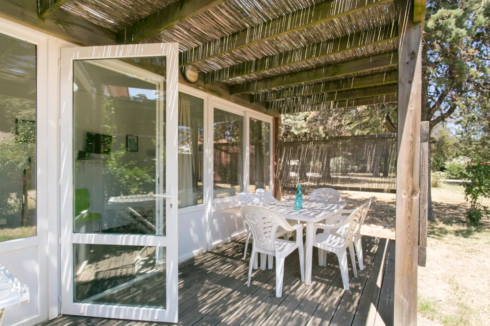 Location - Gîte Pmr 2 Chambres, Lave-Vaisselle, Tv - Camping Les Abricotiers