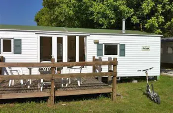 Mietunterkunft - Mobilheim 'Willerby Komfort' 2 Schlafzimmer 25M² - Camping Le Petit Dauphin