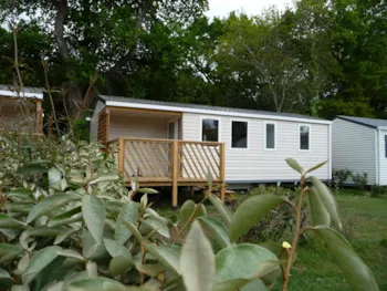 Mietunterkunft - Mobilheim Loggia 3 - 3 Schlafzimmer - 33 M² + Halbüberdachte Terrasse - Tv - - Sites et Paysages de Penboch
