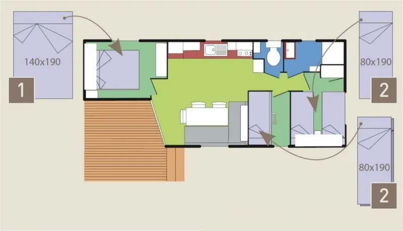 Cottage Anthémis - 3 Chambres