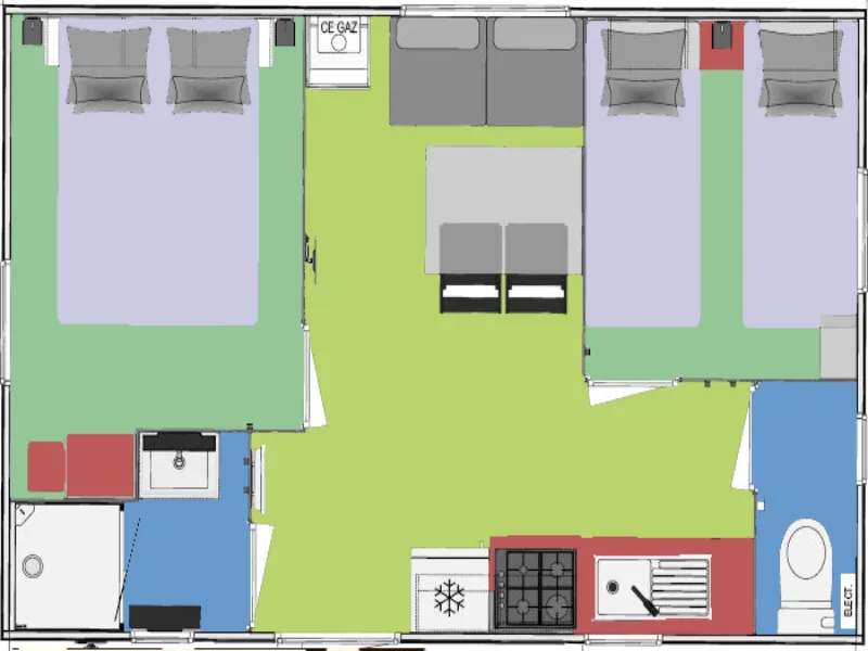 Cottage Aubépine - 23M²