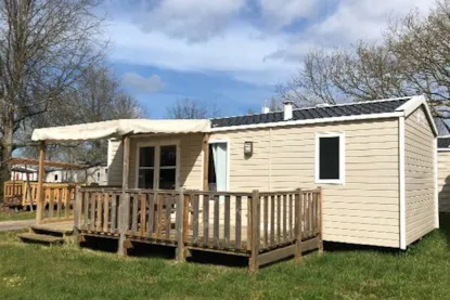 Mobil-Home Comfort | 24 M² | 2 Chambres | Terrasse Surélevée | Climatisation