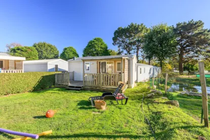 Mobil-Home Comfort | 29M² | 2 Chambres | Terrasse Surélevée | Climatisation (4 Adultes Maximum)
