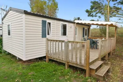 Mobil-Home Comfort | 31M² | 3 Chambres | Terrasse Surélevée