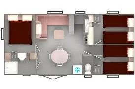 Mh Confort 3 Chambres - Evo35