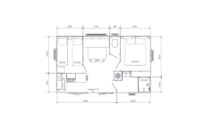 MH Comfort 2 bedrooms - Evo24
